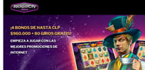 ¡Consigue 80 giros gratis + CLP $960.000 con Jackpot City!