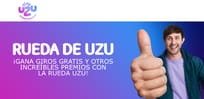 ¡Gira la rueda UZU por giros gratis en PlayUZU!