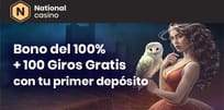 Disfruta del bono de hasta CLP $300.000 de National Casino