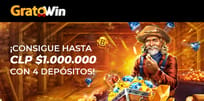 ¡Llévate hasta $1.000.000 CLP con el Bono de GratoWin!