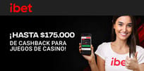 ¡Recupera hasta $175.000 CLP con el iCash de iBet Casino!