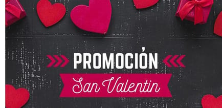 San Valentin promoción gratis