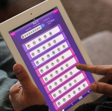 tablet bingo